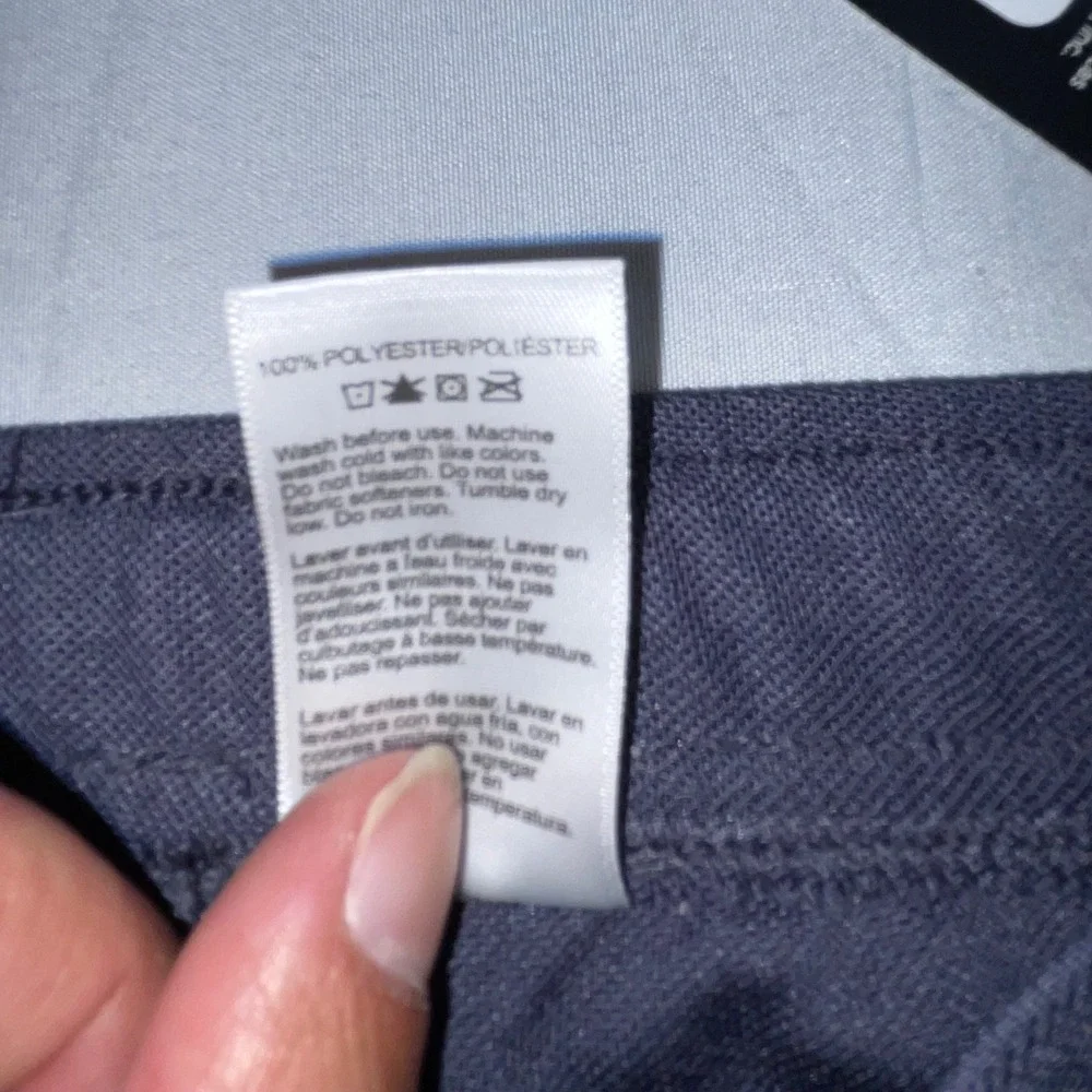 New Balance Kids Gray Blue Track Pants White Black Side Stripe Size M 10/12 NWT
